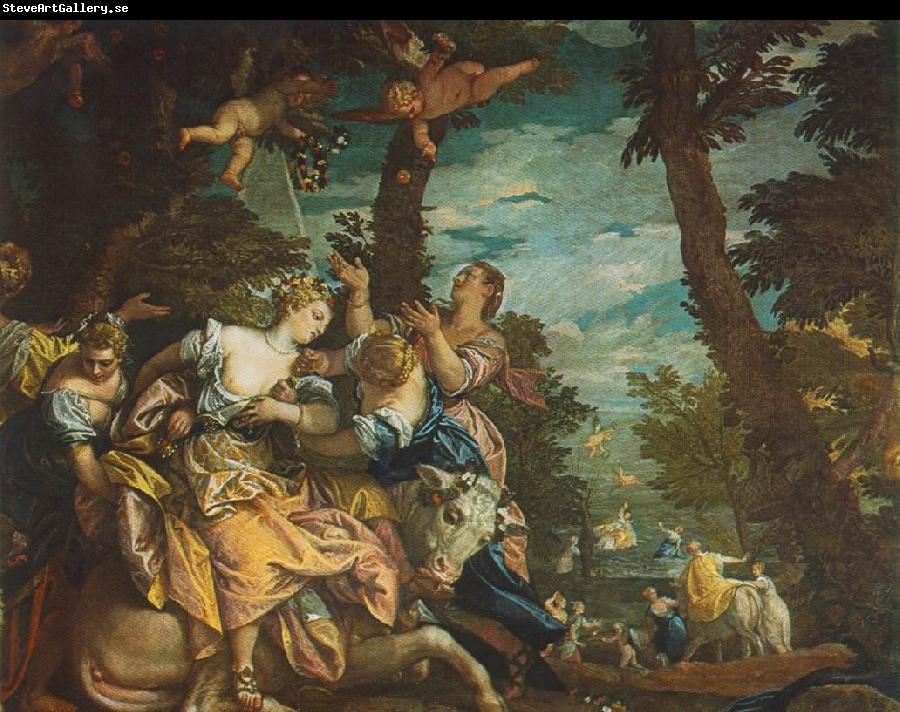 VERONESE (Paolo Caliari) The Rape of Europe rw